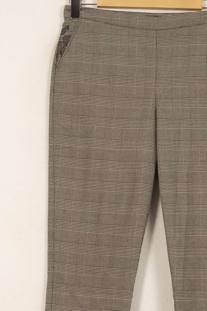 Pantalon Carreaux Gris - Taille M/38 de la marque IKKS | PARAD53135 - Vendu par Paradigme - Image 3