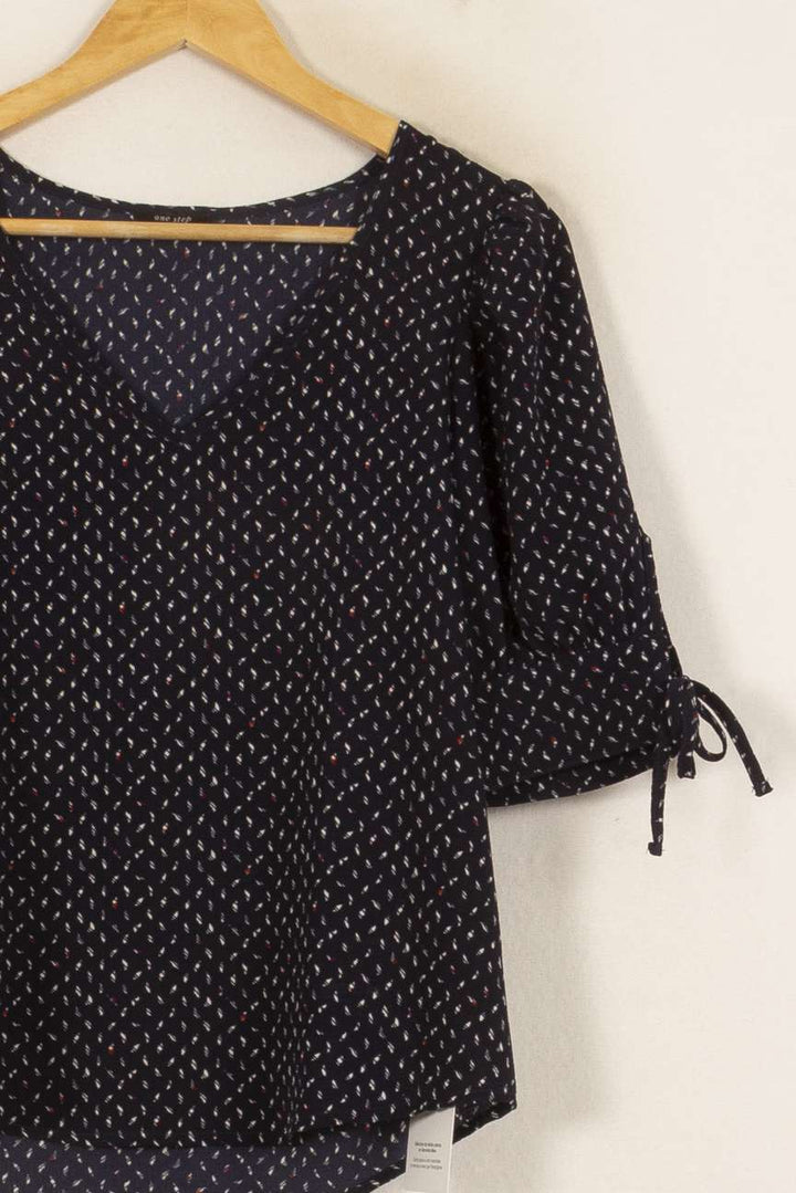 Blouse Bleue - Taille S/36 de la marque One Step | PARAD53138 - Vendu par Paradigme - Image 3