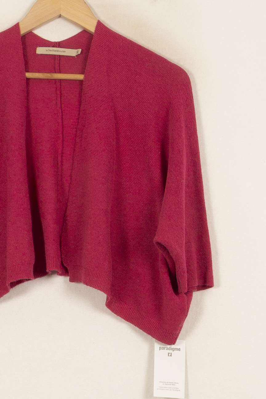 Boléro Rose - Taille XS/34 de la marque La Fée Maraboutée | PARAD53140 - Vendu par Paradigme - Image 3
