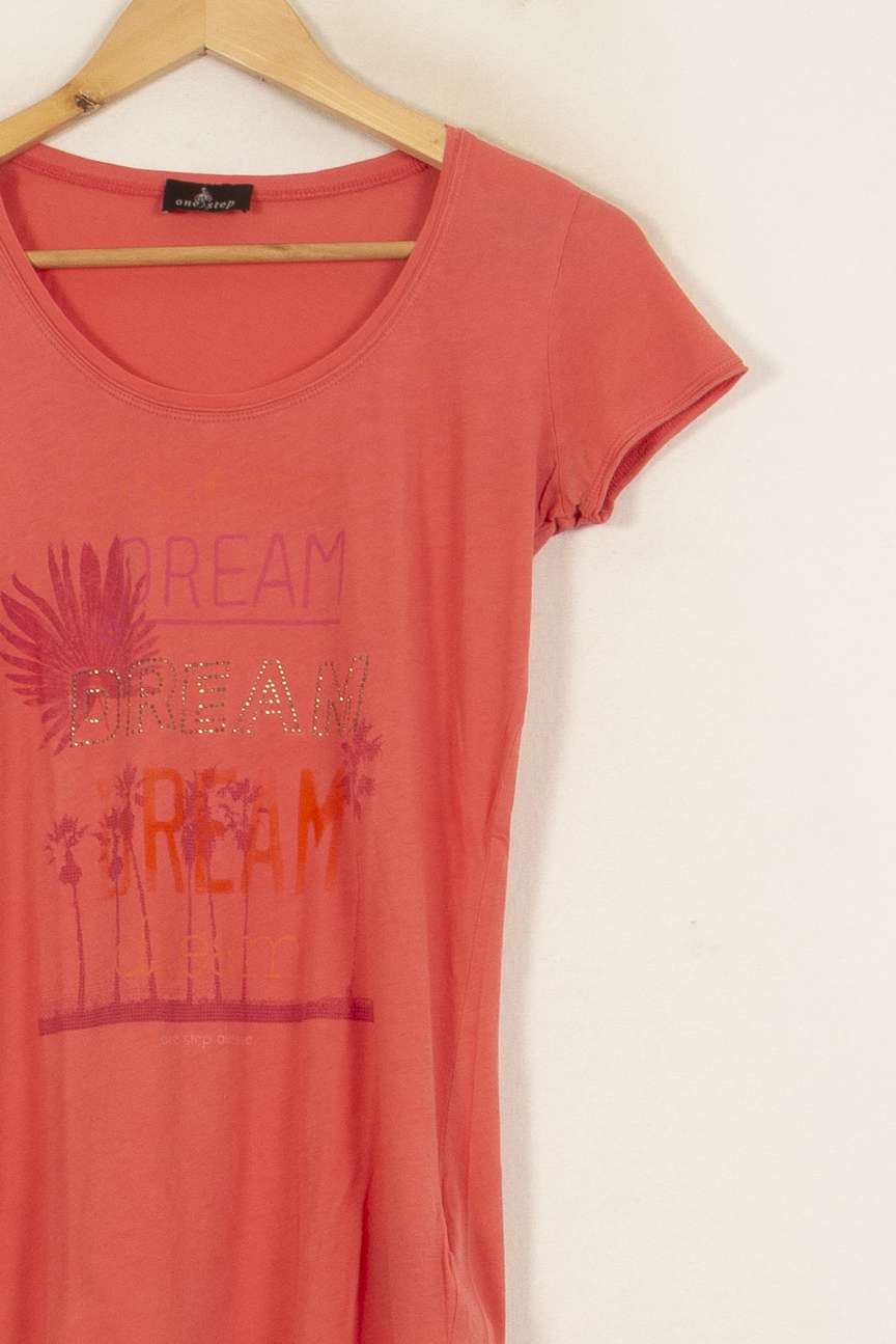 Tee-shirt Rose - Taille XS/34 de la marque One Step | PARAD53142 - Vendu par Paradigme - Image 3