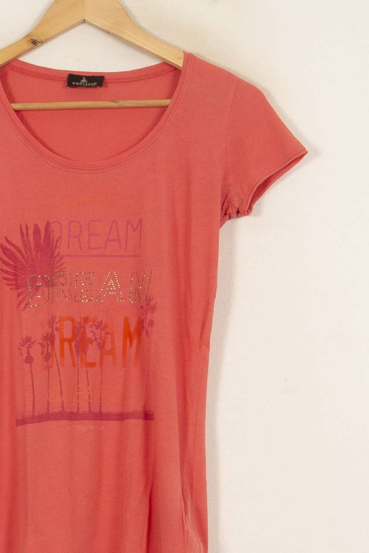 Tee-shirt Rose - Taille XS/34 de la marque One Step | PARAD53142 - Vendu par Paradigme - Image 3