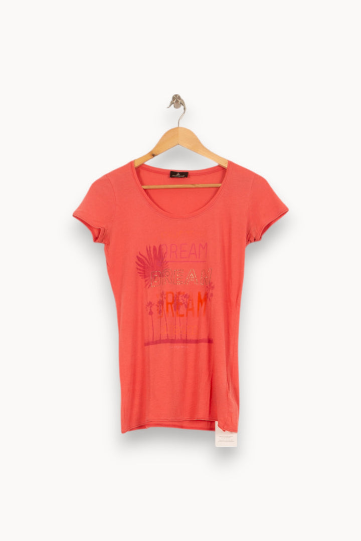 Tee-shirt Rose - Taille XS/34 de la marque One Step | PARAD53142 - Vendu par Paradigme - Image 2