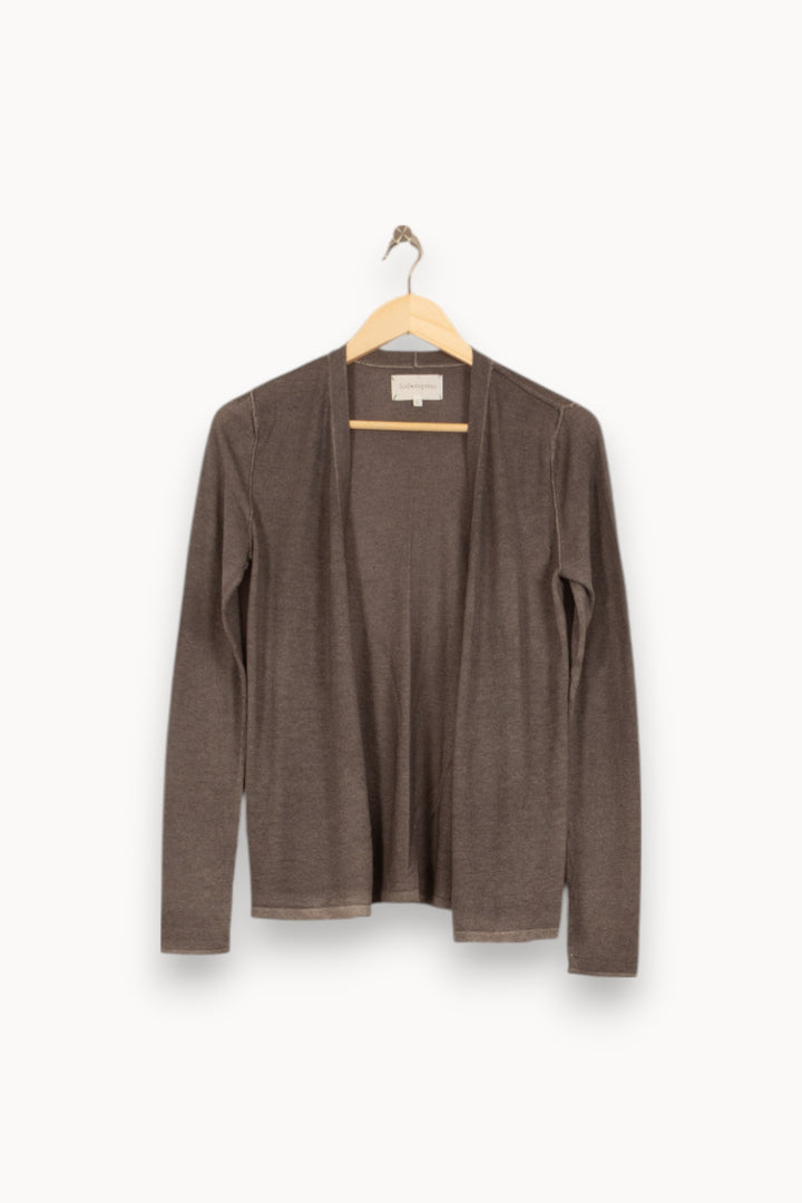 Cardigan Gris - Taille S/36 de la marque Sud express | PARAD53150 - Vendu par Paradigme - Image 4