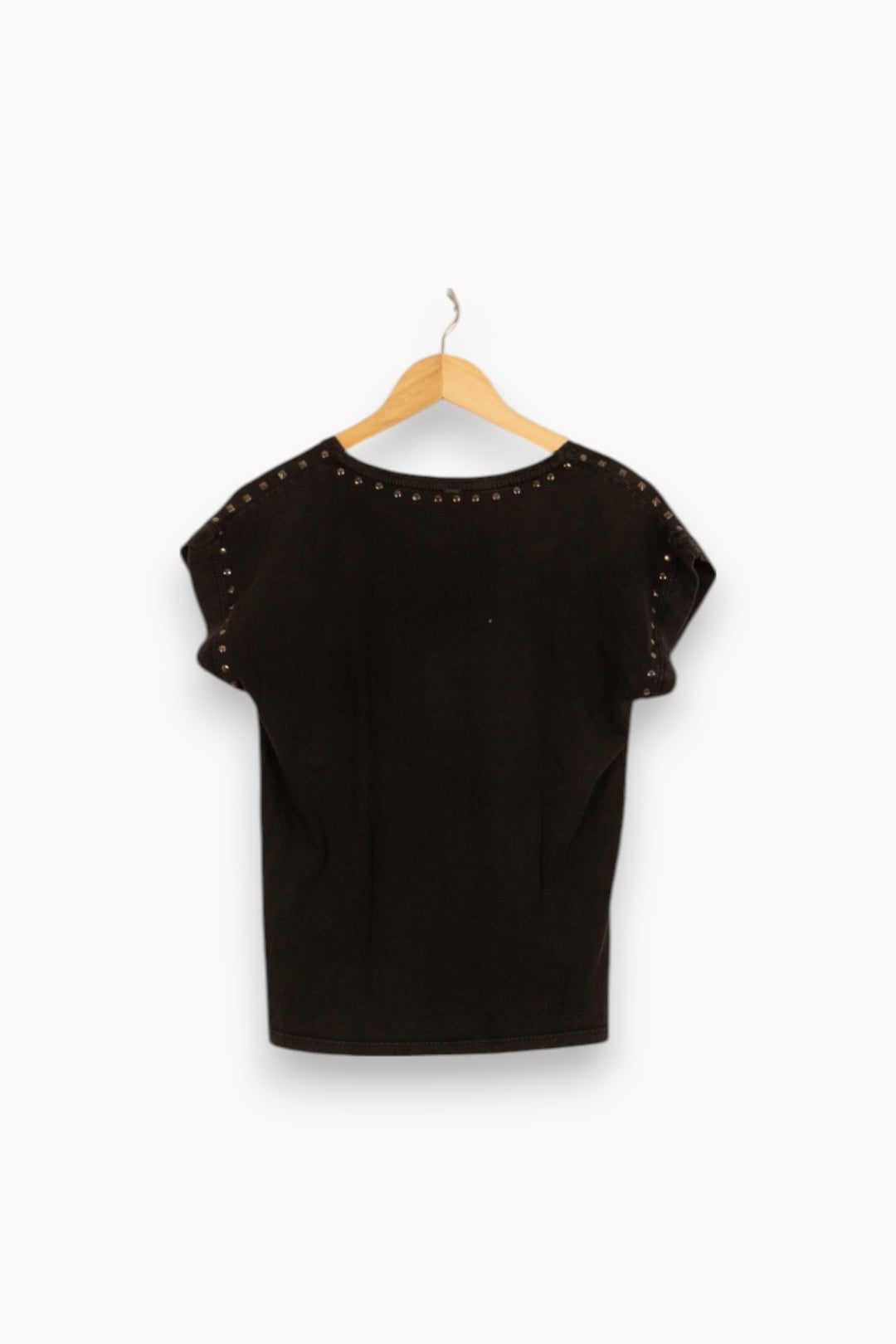 Tee-shirt Noir - Taille S/36 de la marque IKKS | PARAD53151 - Vendu par Paradigme - Image 4