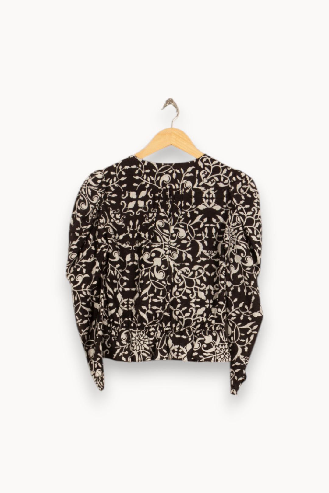 Blouse Noire et Blanche - Taille M/38 de la marque The Kooples | PARAD53153 - Vendu par Paradigme - Image 4