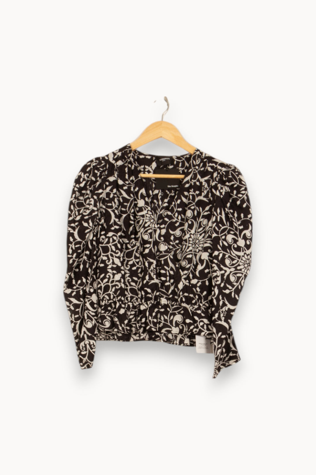 Blouse Noire et Blanche - Taille M/38 de la marque The Kooples | PARAD53153 - Vendu par Paradigme - Image 2