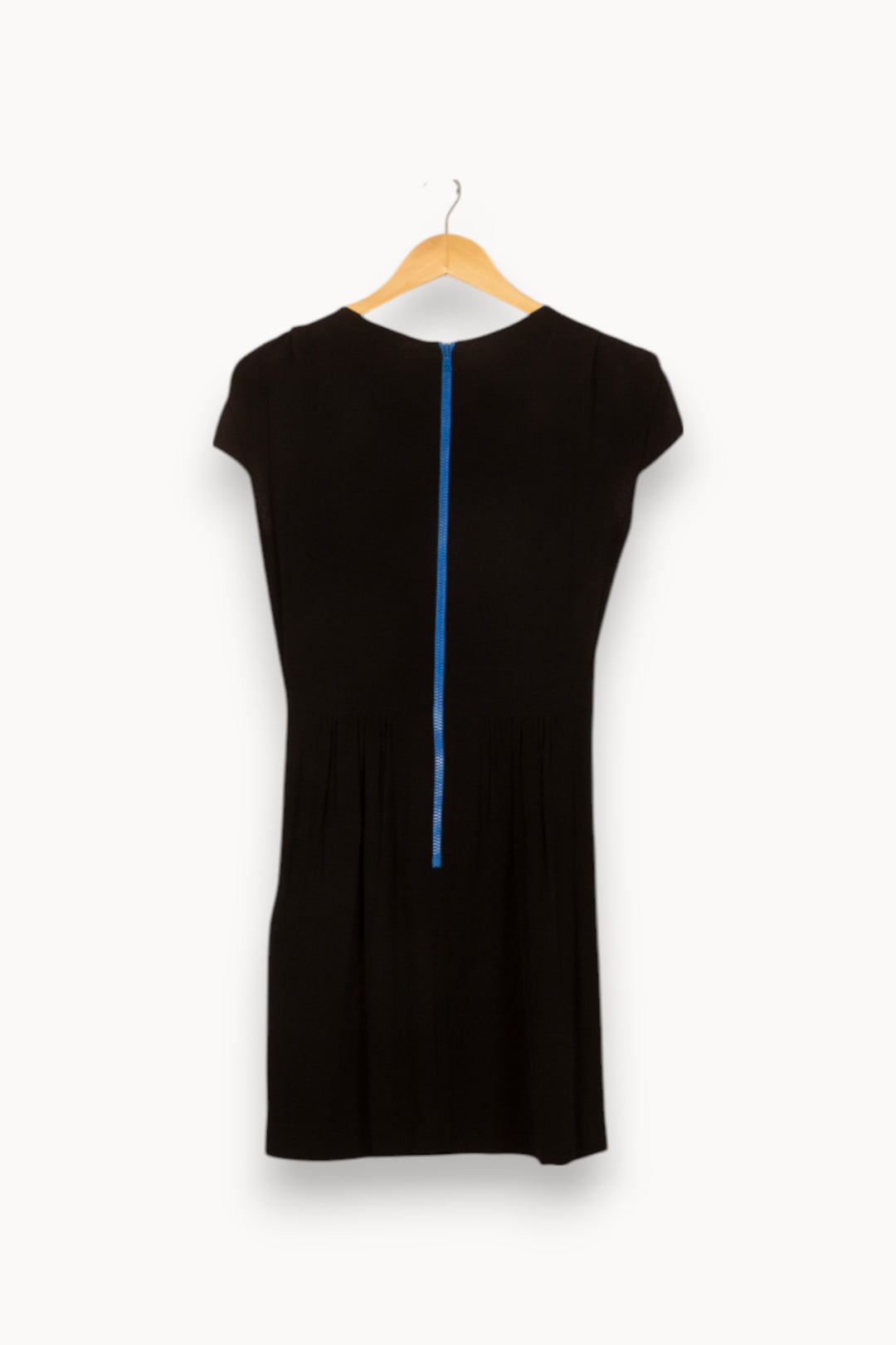 Robe Courte Noire - Taille S/36 de la marque Sandro | PARAD53168 - Vendu par Paradigme - Image 4