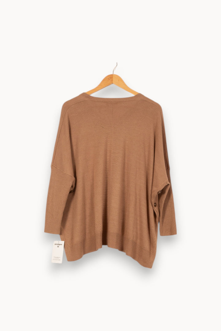 Pull Beige - Taille M/38 de la marque Grace & Mila | PARAD53172 - Vendu par Paradigme - Image 4