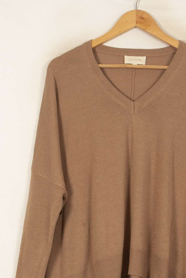 Pull Beige - Taille M/38 de la marque Grace & Mila | PARAD53172 - Vendu par Paradigme - Image 3