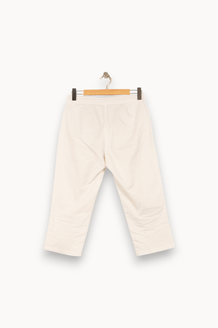 Pantalon Blanc - Taille L/40 de la marque Caroll | PARAD53182 - Vendu par Paradigme - Image 4
