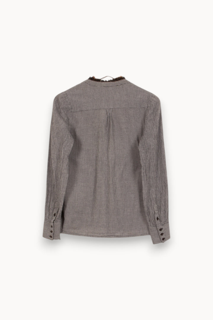 Blouse Grise - Taille S/36 de la marque Maison 123 | PARAD53185 - Vendu par Paradigme - Image 4
