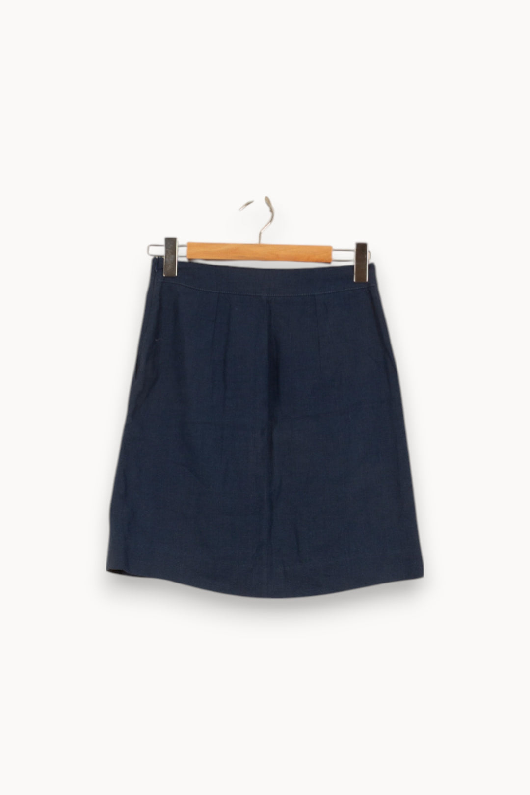 Jupe Courte Bleue - Taille S/36 de la marque Caroll | PARAD53187 - Vendu par Paradigme - Image 4