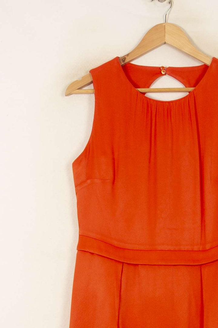 Robe Sans Manches Orange - Taille L/40 de la marque Caroll | PARAD53188 - Vendu par Paradigme - Image 3