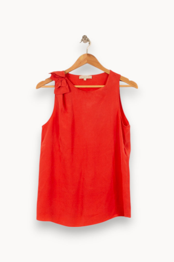 Débardeur Orange - Taille M/38 de la marque Sandro | PARAD53191 - Vendu par Paradigme - Image 2