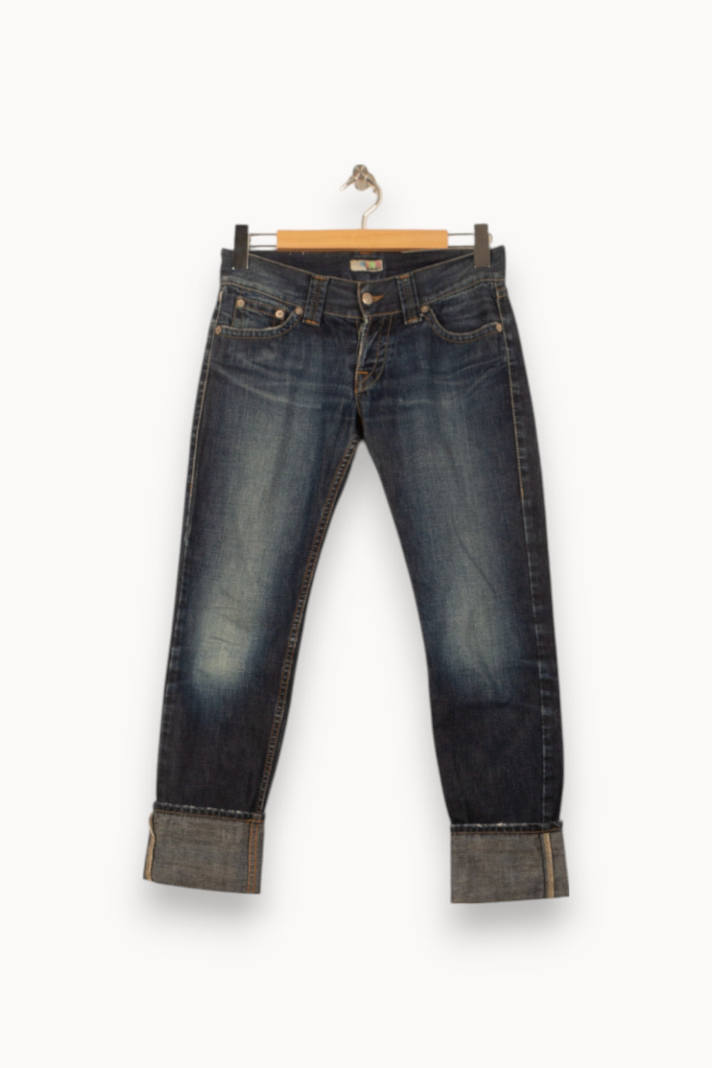 Jean Bleu - Taille S/36 de la marque ba&sh | PARAD53203 - Vendu par Paradigme - Image 2