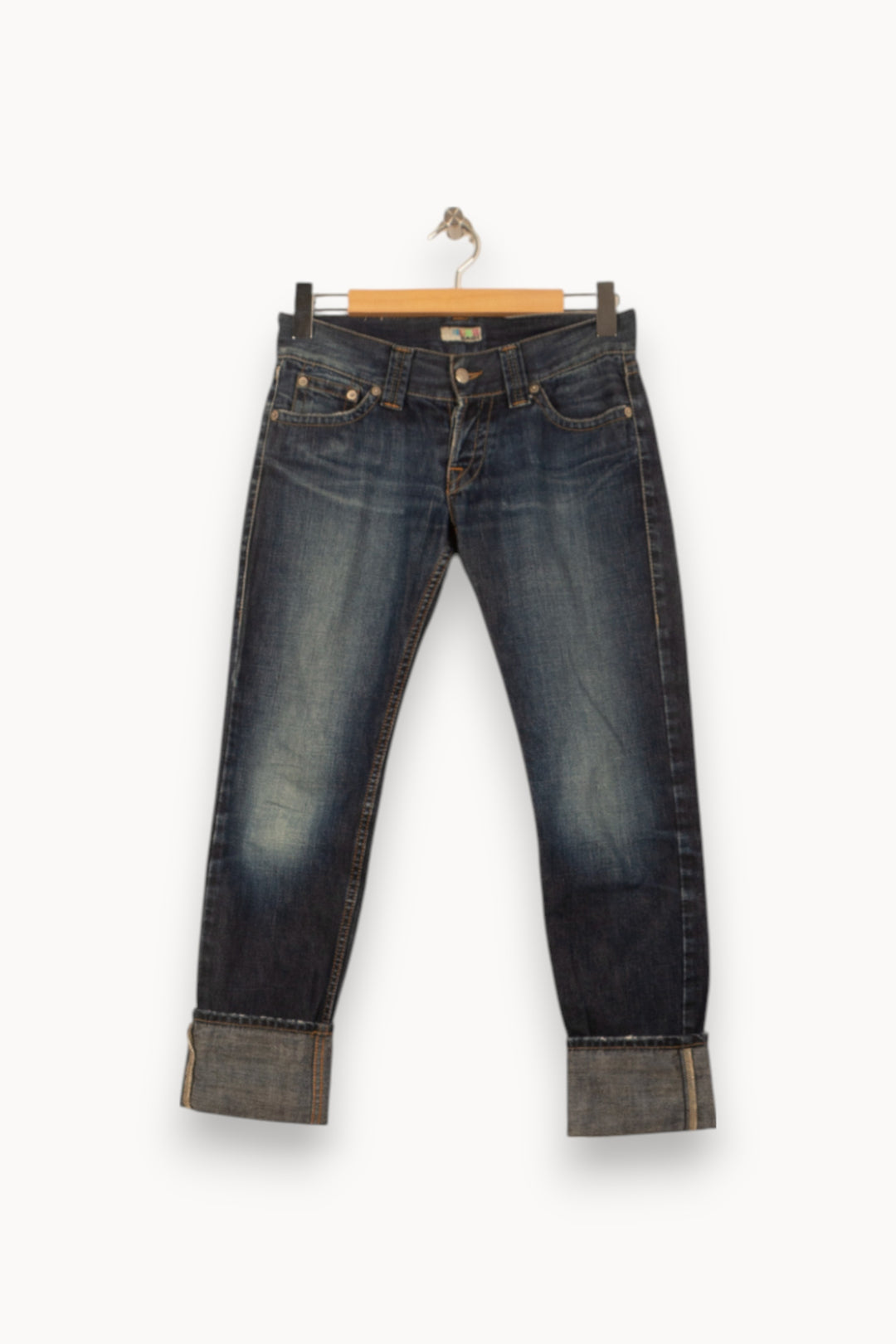 Jean Bleu - Taille S/36 de la marque ba&sh | PARAD53203 - Vendu par Paradigme - Image 2