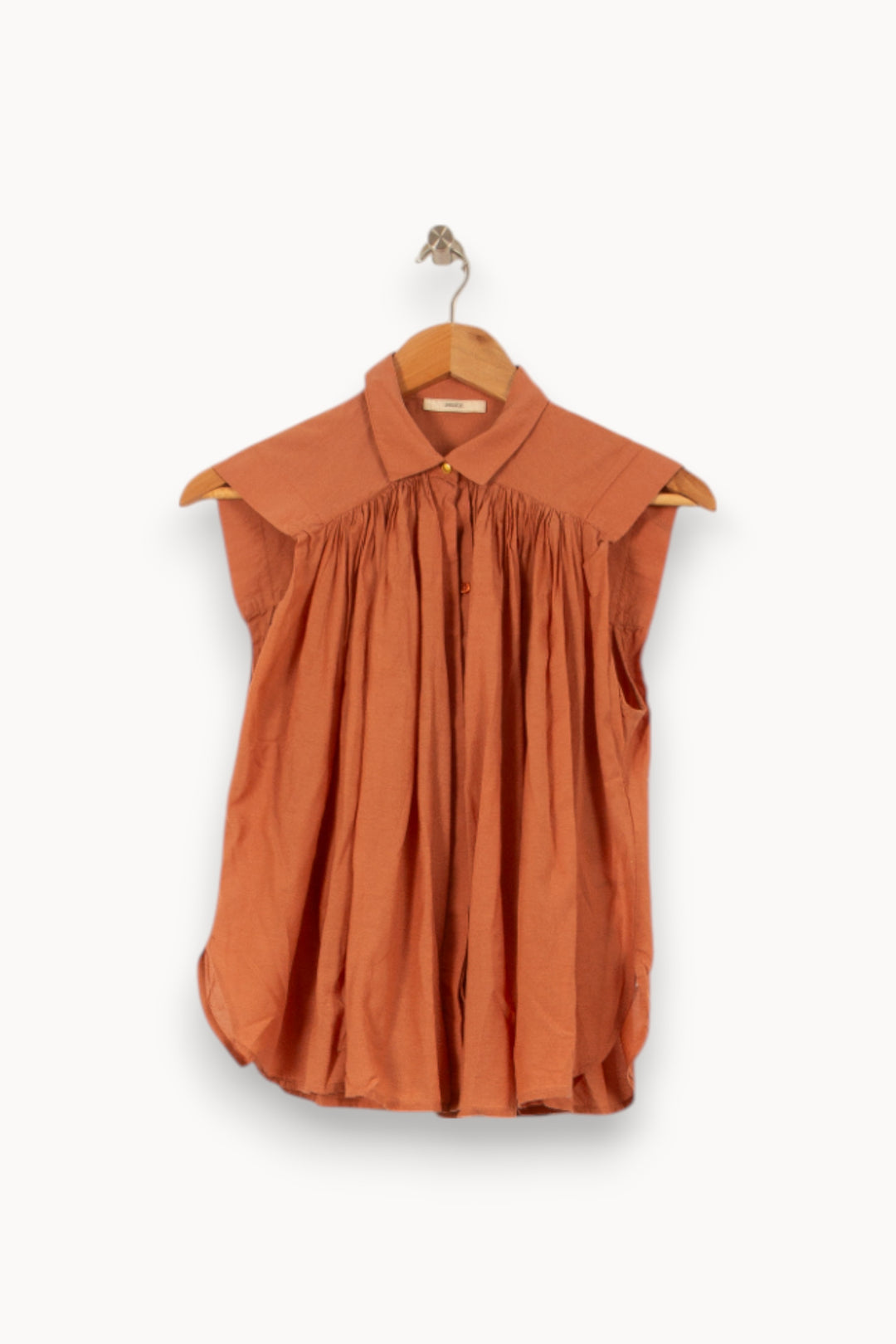 Blouse Orange - Taille XS/34 de la marque Sessùn | PARAD53205 - Vendu par Paradigme - Image 4