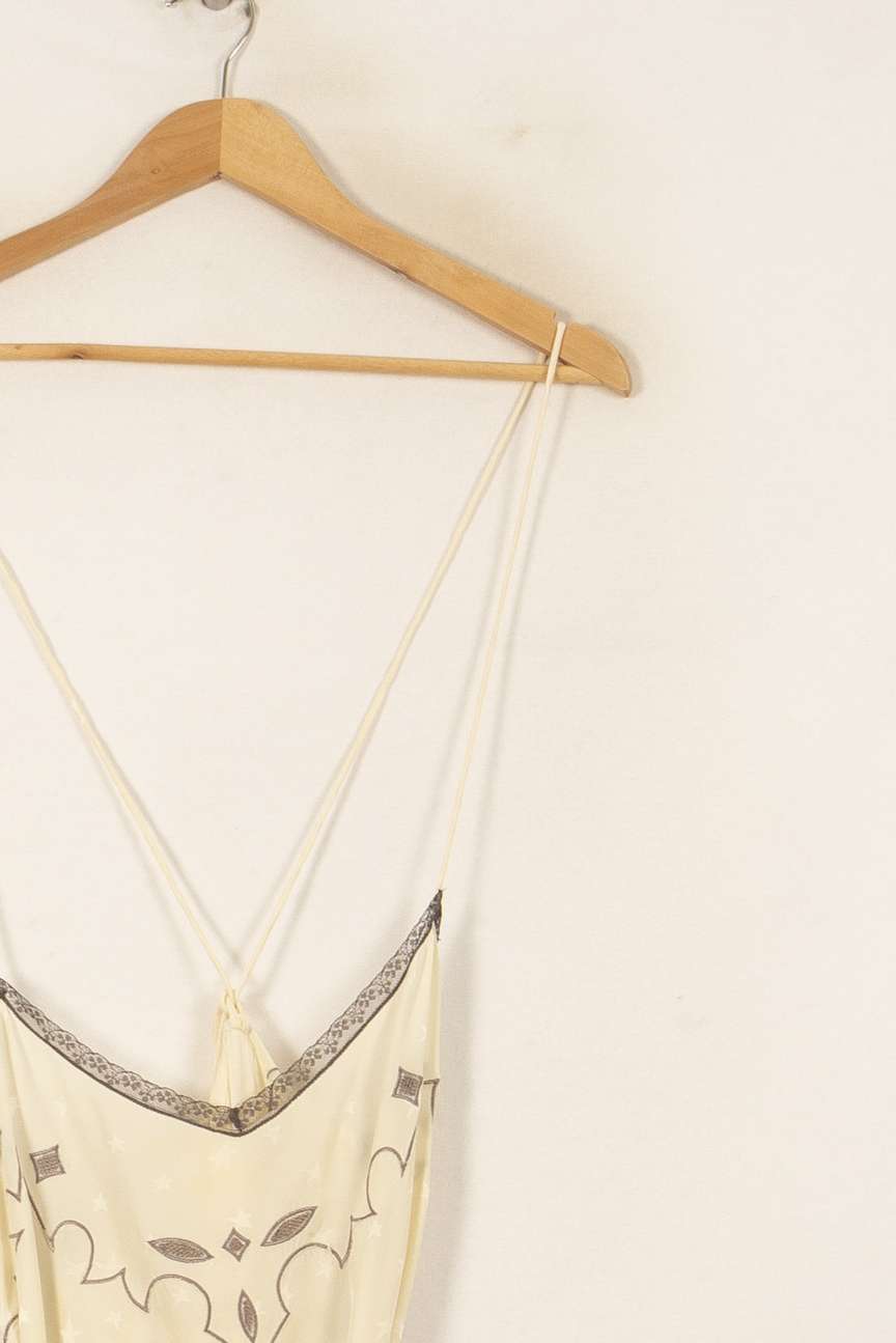 Robe Courte Beige et Marron - Taille S/36 de la marque Zadig&Voltaire | PARAD53209 - Vendu par Paradigme - Image 6