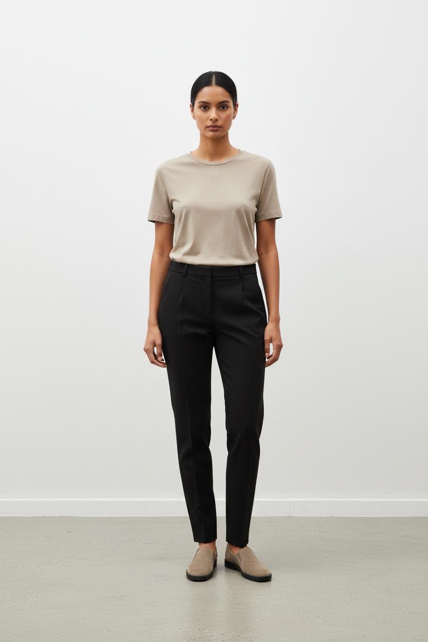 Pantalon De Tailleur Noir - Taille M/38