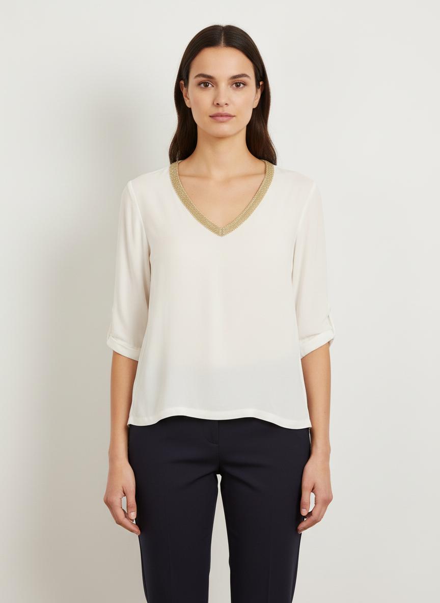 Blouse Blanche - Taille S/36