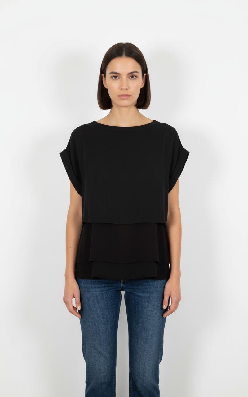 Blouse Noire - Taille M/38