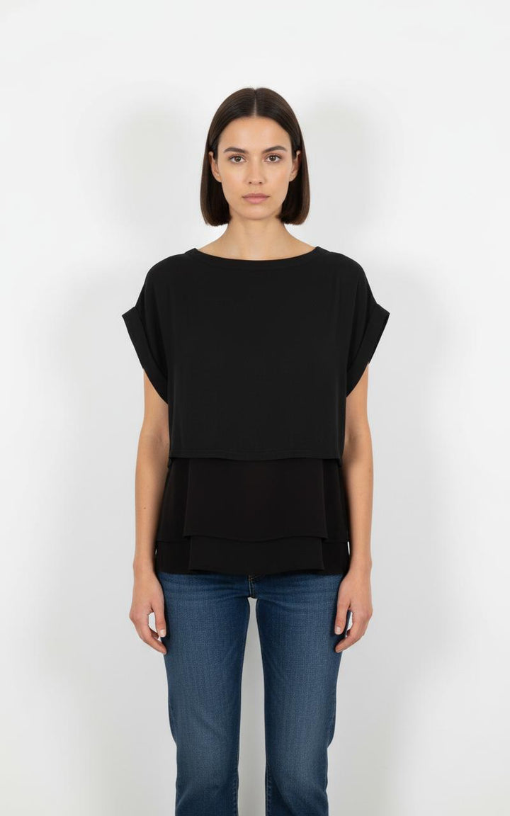 Blouse Noire - Taille M/38