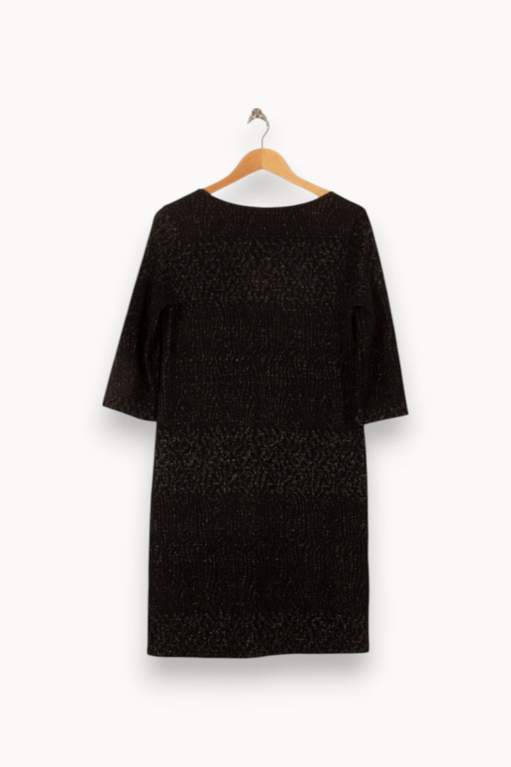 Robe Noire - Taille S/36 de la marque La Fée Maraboutée | PARAD53255 - Vendu par Paradigme - Image 4