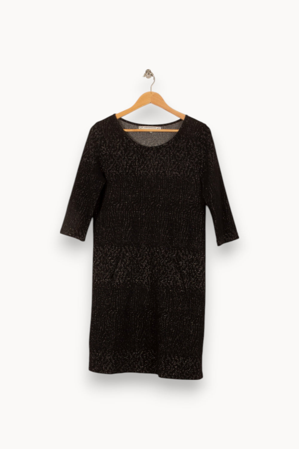 Robe Noire - Taille S/36 de la marque La Fée Maraboutée | PARAD53255 - Vendu par Paradigme - Image 2