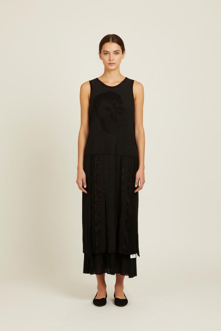 Robe Sans Manches Noire - Taille XXL/44 de la marque La Fée Maraboutée | PARAD53258 - Vendu par Paradigme - Image 1