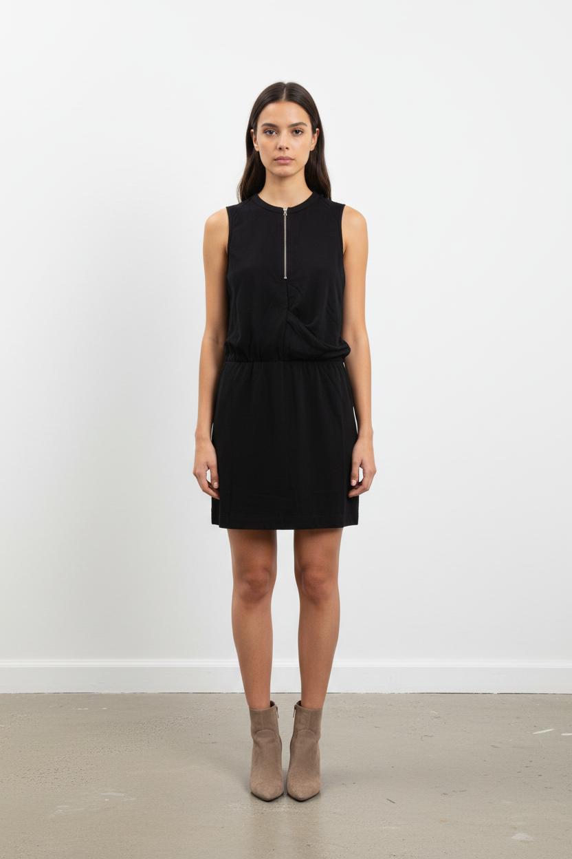 Robe Sans Manches Noire - Taille XS/34