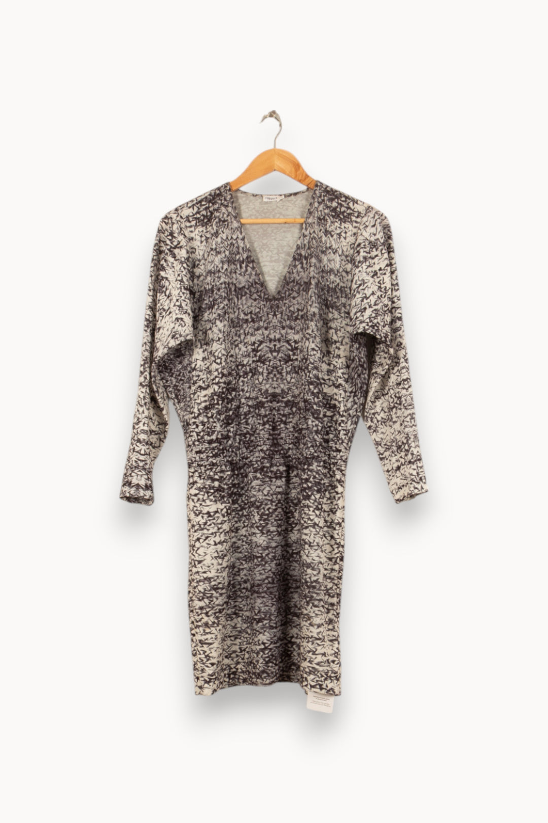 Robe Midi Grise et Blanche - Taille XS/34 de la marque Filippa K | PARAD53263 - Vendu par Paradigme - Image 2