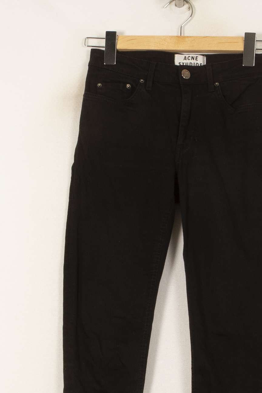Jean Slim Noir - Taille M/38 de la marque Acne Studios | PARAD53265 - Vendu par Paradigme - Image 3