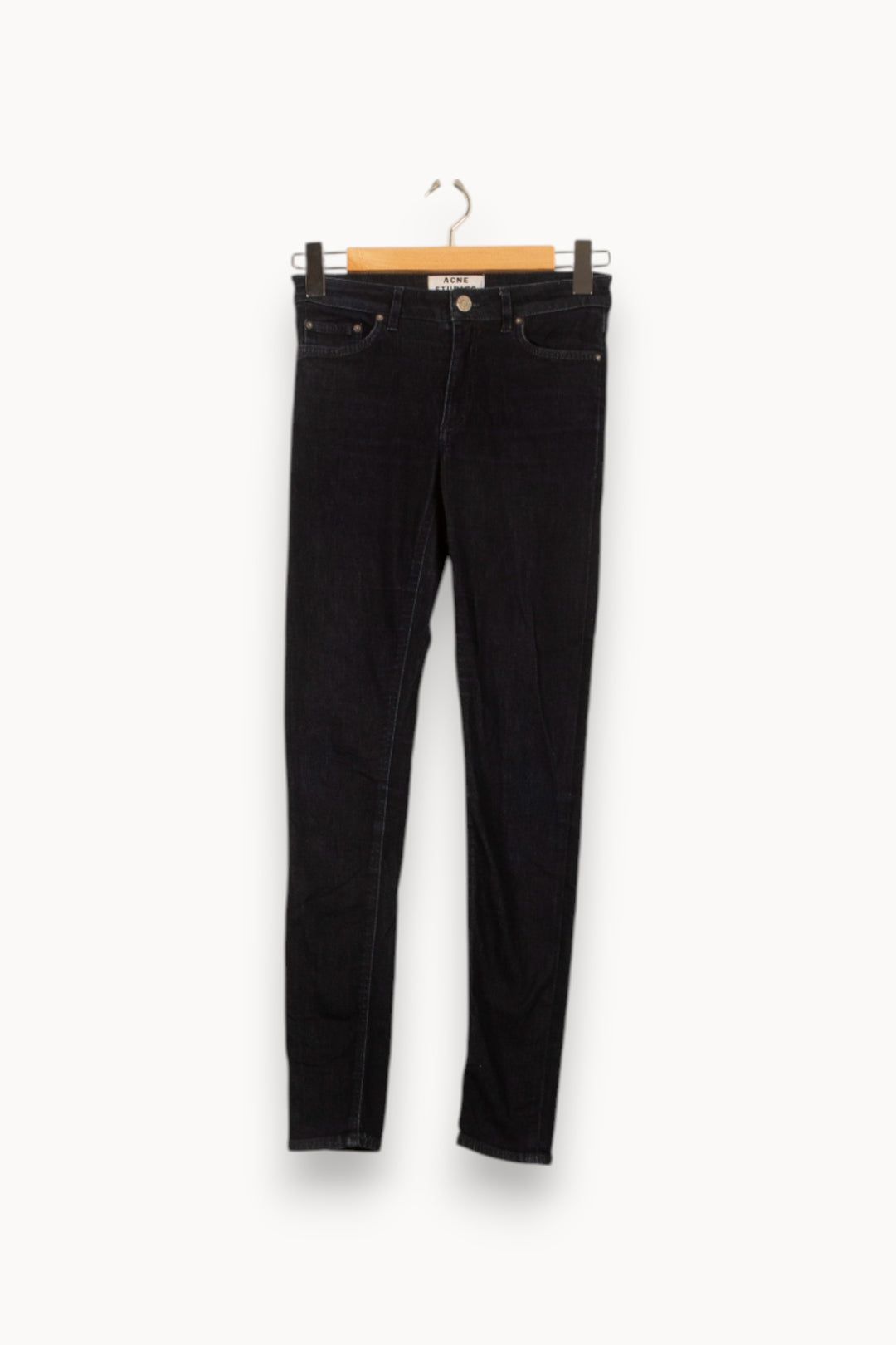 Jean Slim Bleu Foncé - Taille S/36 de la marque Acne Studios | PARAD53267 - Vendu par Paradigme - Image 4
