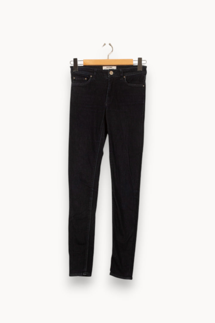 Jean Slim Bleu Foncé - Taille S/36 de la marque Acne Studios | PARAD53267 - Vendu par Paradigme - Image 4