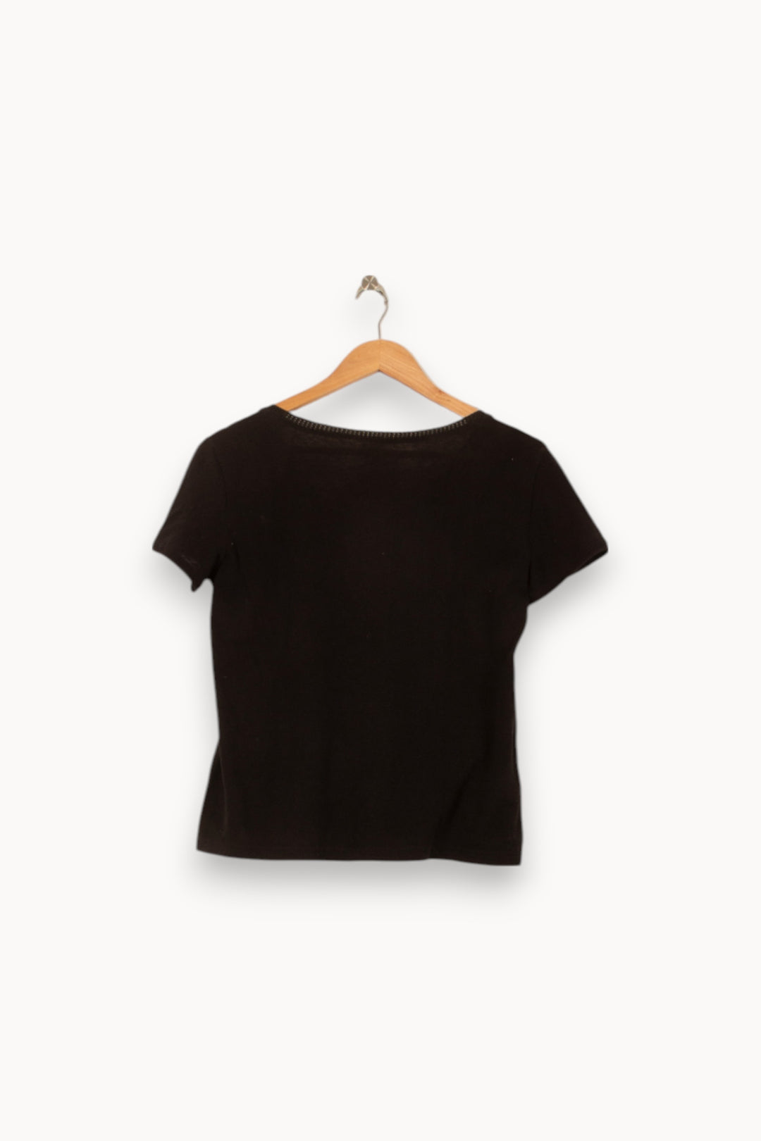 Tee-shirt Noir - Taille S/36 de la marque Grace & Mila | PARAD53276 - Vendu par Paradigme - Image 4