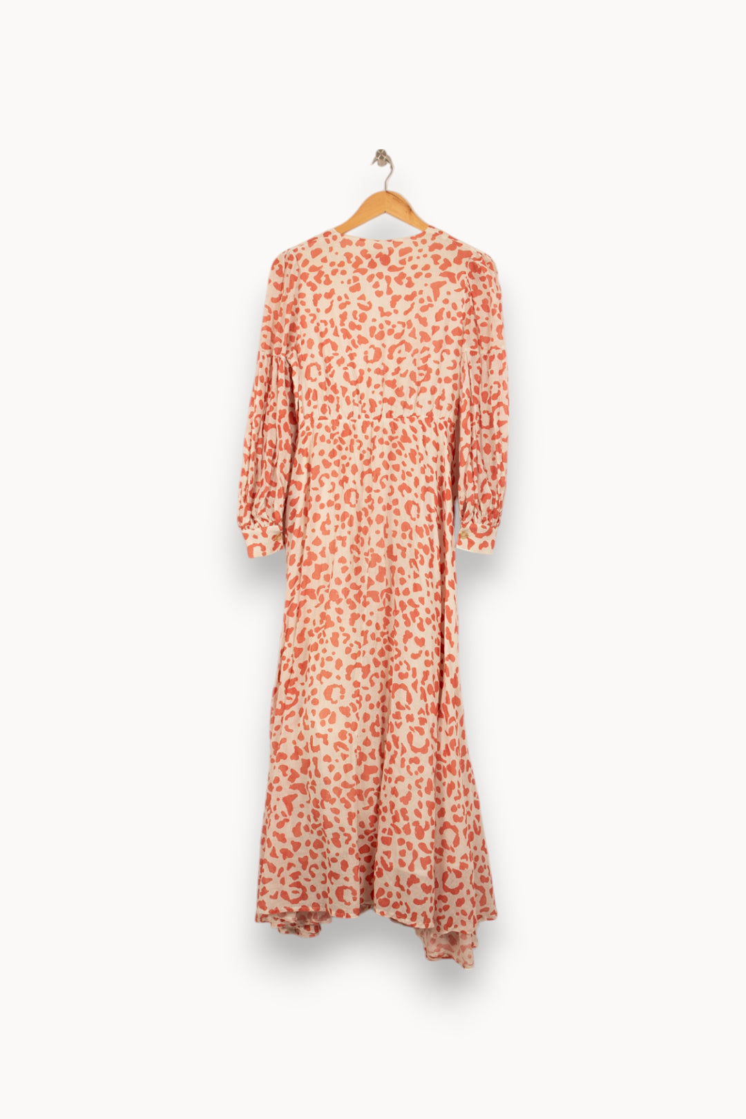 Robe Longue Écrue et Orange - Taille XS/34 de la marque Imprevu | PARAD53288 - Vendu par Paradigme - Image 4