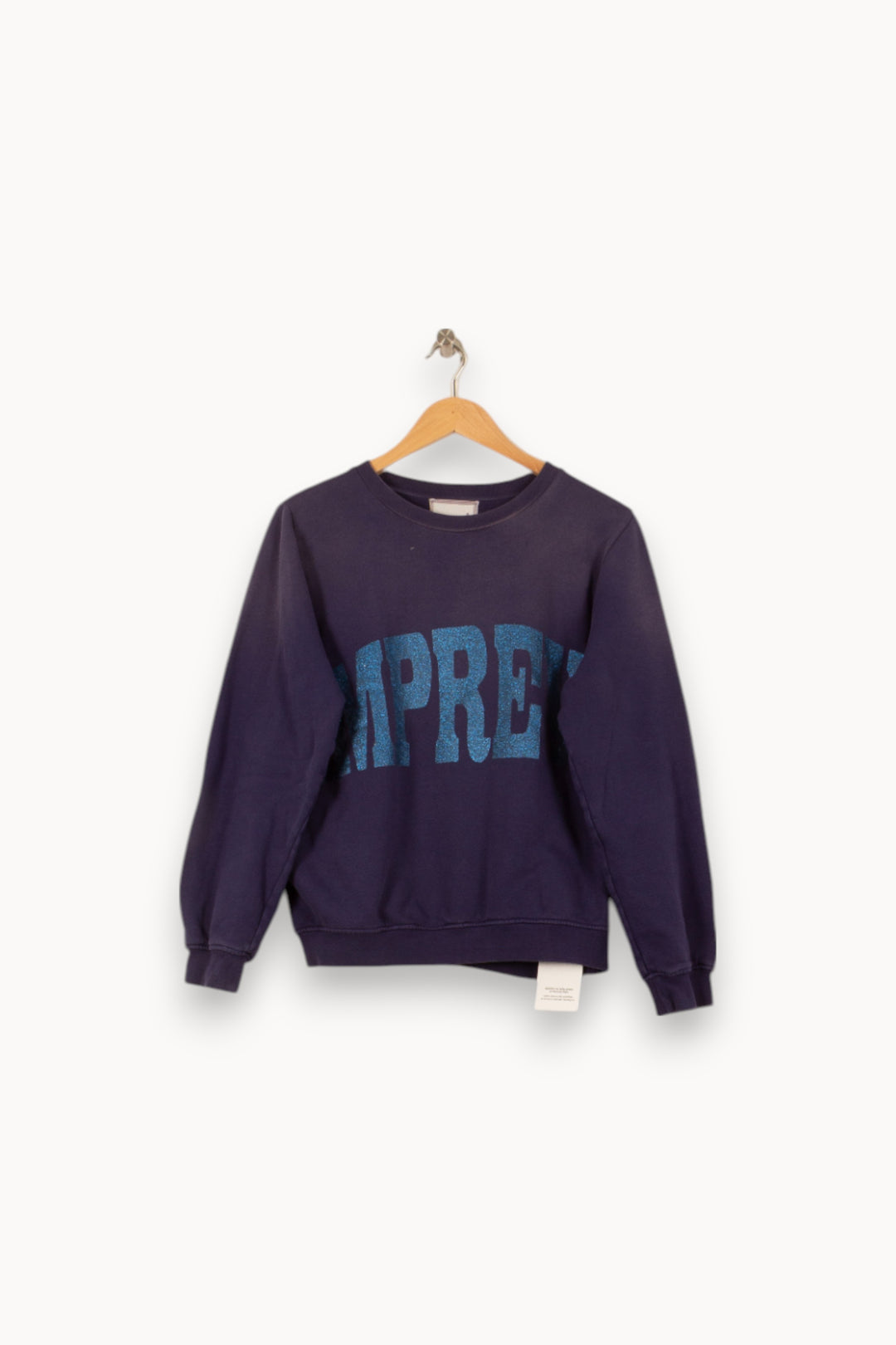 Sweat Bleu - Taille XS/34 de la marque Imprevu | PARAD53289 - Vendu par Paradigme - Image 2