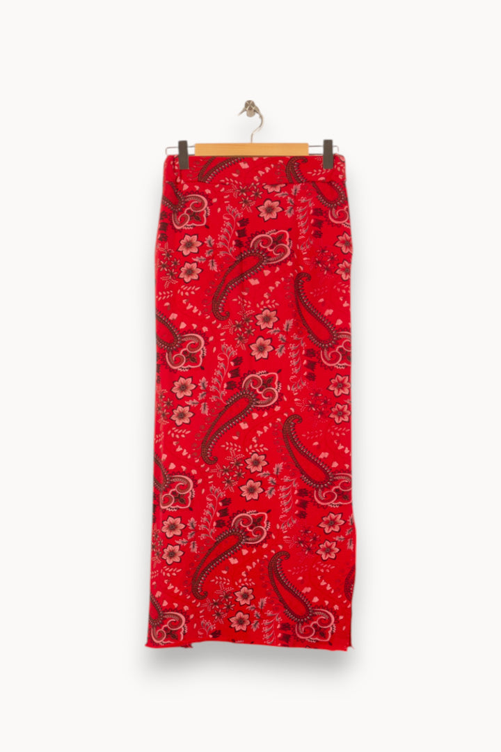 Jupe Longue Rouge et Noire - Taille XS/34 de la marque Imprevu | PARAD53290 - Vendu par Paradigme - Image 4