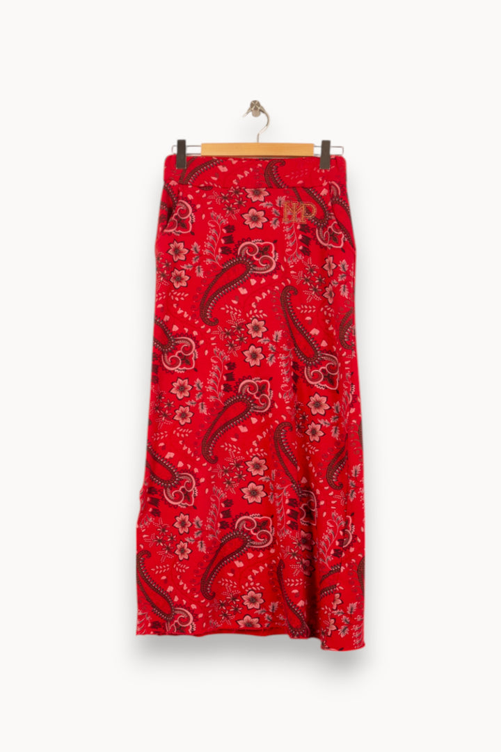 Jupe Longue Rouge et Noire - Taille XS/34 de la marque Imprevu | PARAD53290 - Vendu par Paradigme - Image 2