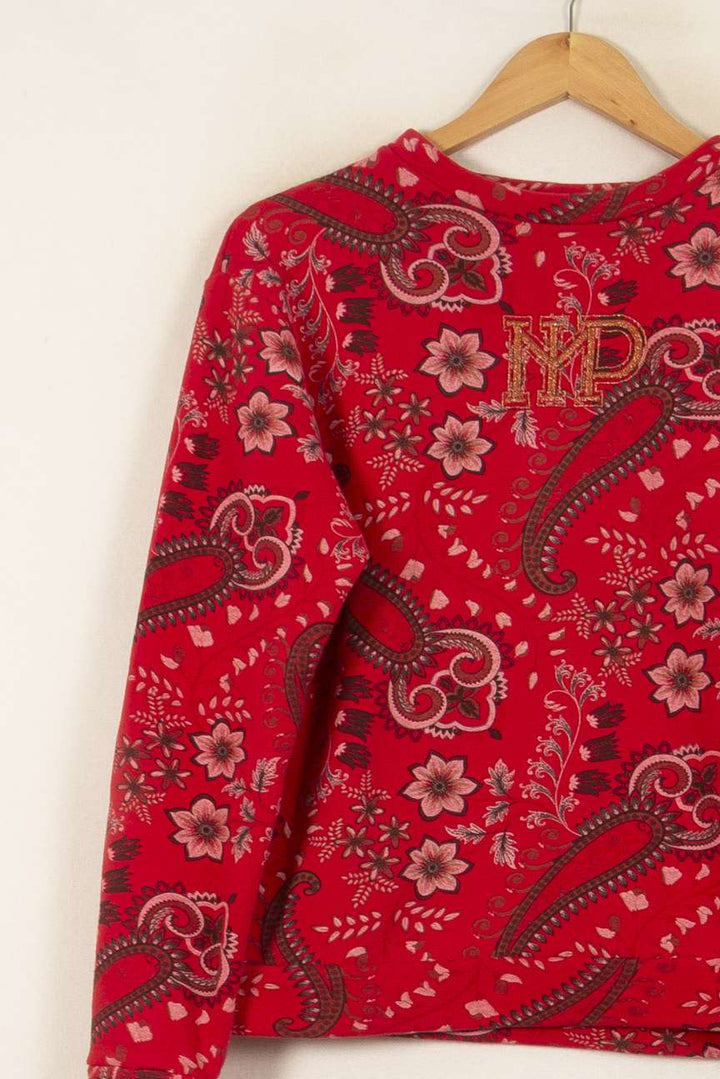 Sweat Rouge - Taille XS/34 de la marque Imprevu | PARAD53292 - Vendu par Paradigme - Image 3