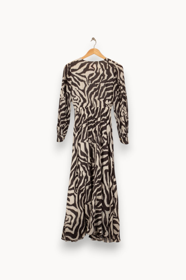 Robe Longue Noire et Blanche - Taille XS/34 de la marque Imprevu | PARAD53293 - Vendu par Paradigme - Image 4