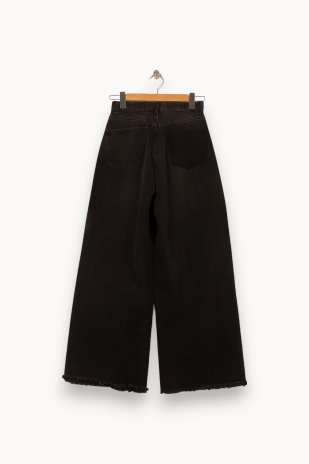 Jean Large Noir - Taille XS/34 de la marque Imprevu | PARAD53298 - Vendu par Paradigme - Image 4