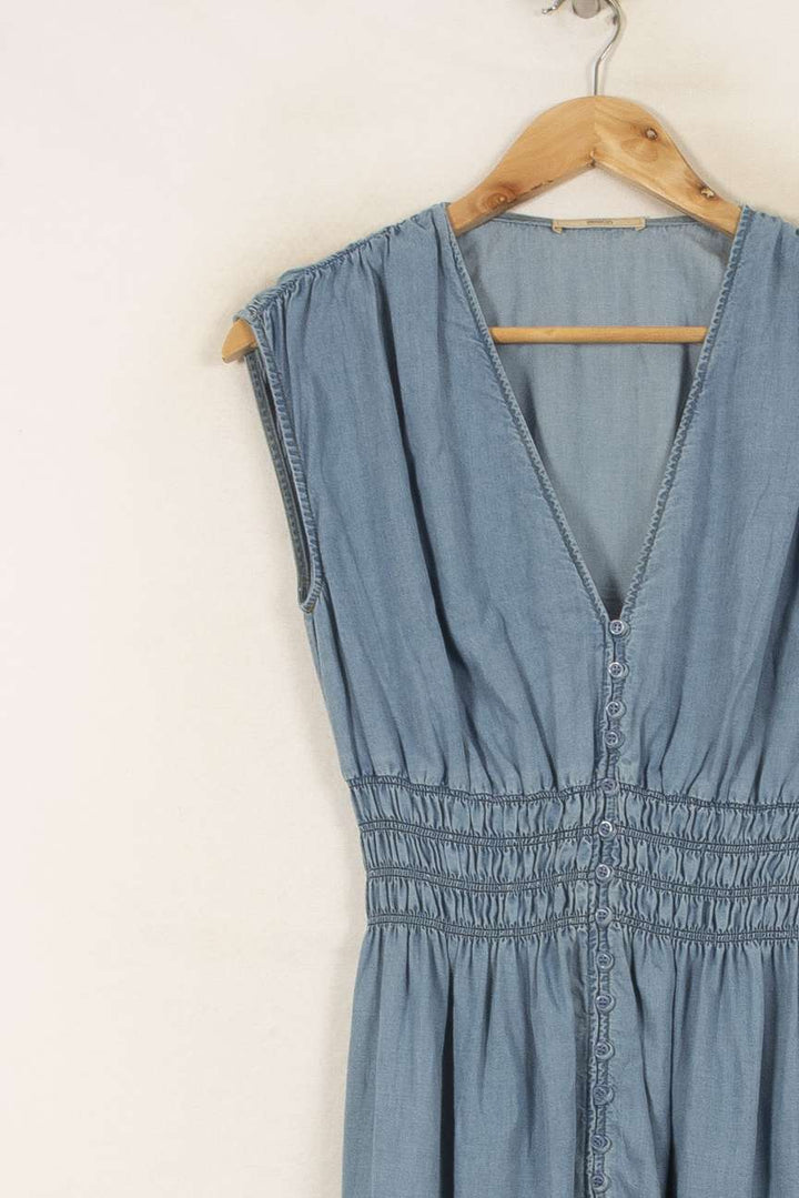 Robe Midi Bleue - Taille S/36 de la marque Sessùn | PARAD53303 - Vendu par Paradigme - Image 3