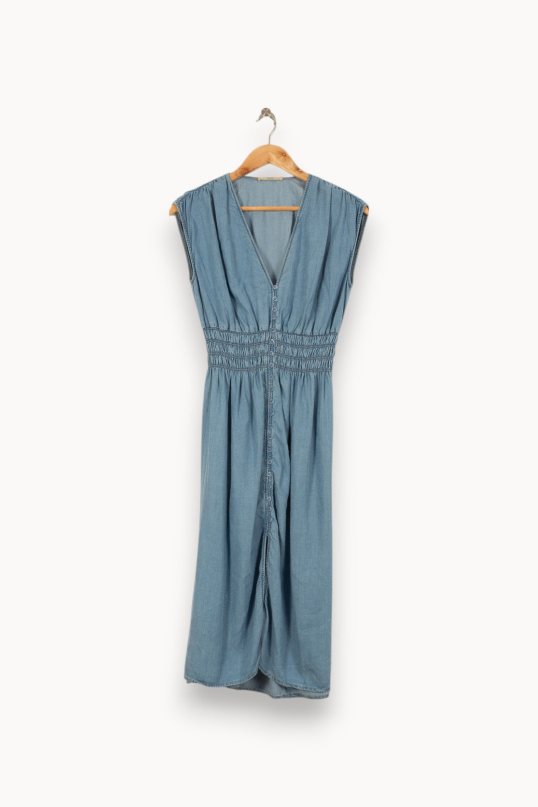 Robe Midi Bleue - Taille S/36 de la marque Sessùn | PARAD53303 - Vendu par Paradigme - Image 2