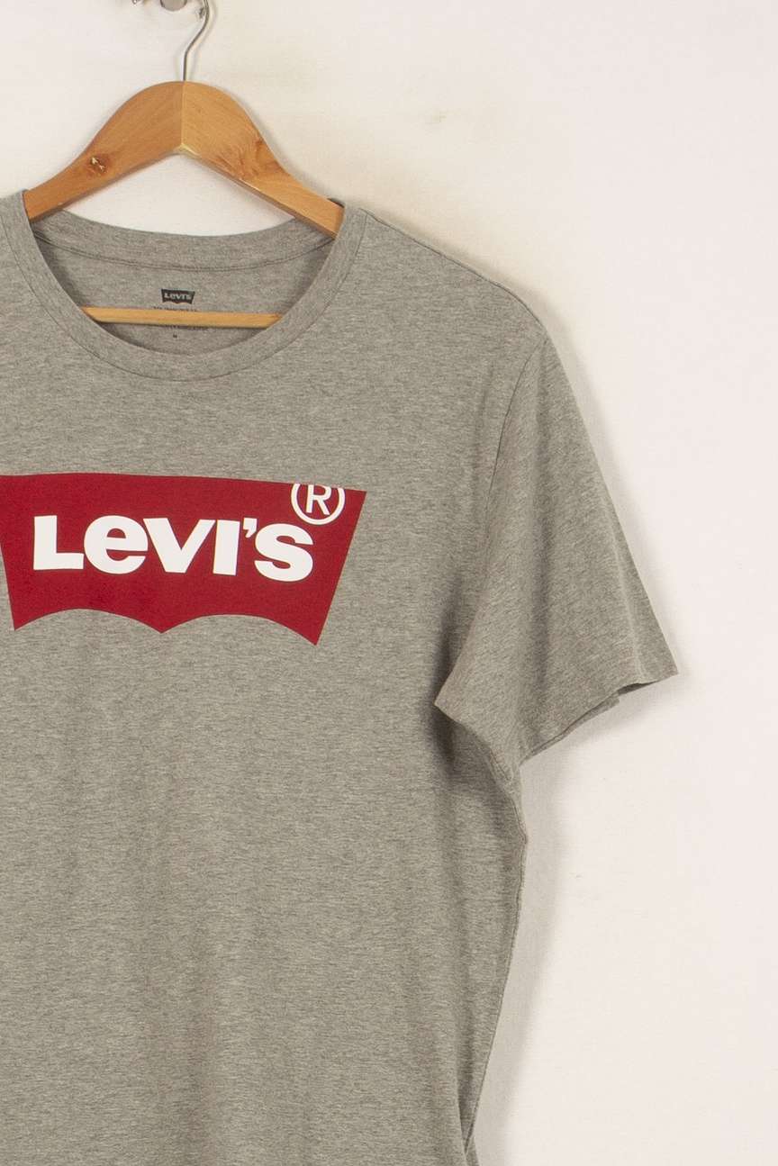 Tee-shirt Gris - Taille M/38 de la marque Levi's | PARAD53309 - Vendu par Paradigme - Image 3