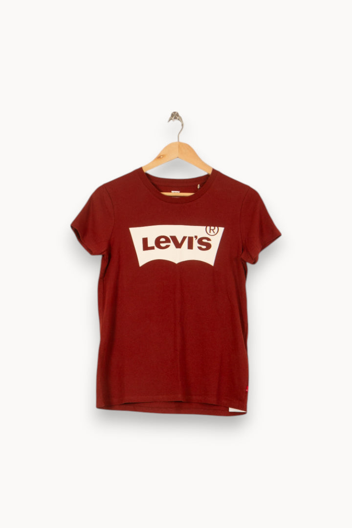 Tee-shirt Marron - Taille S/36 de la marque Levi's | PARAD53311 - Vendu par Paradigme - Image 2
