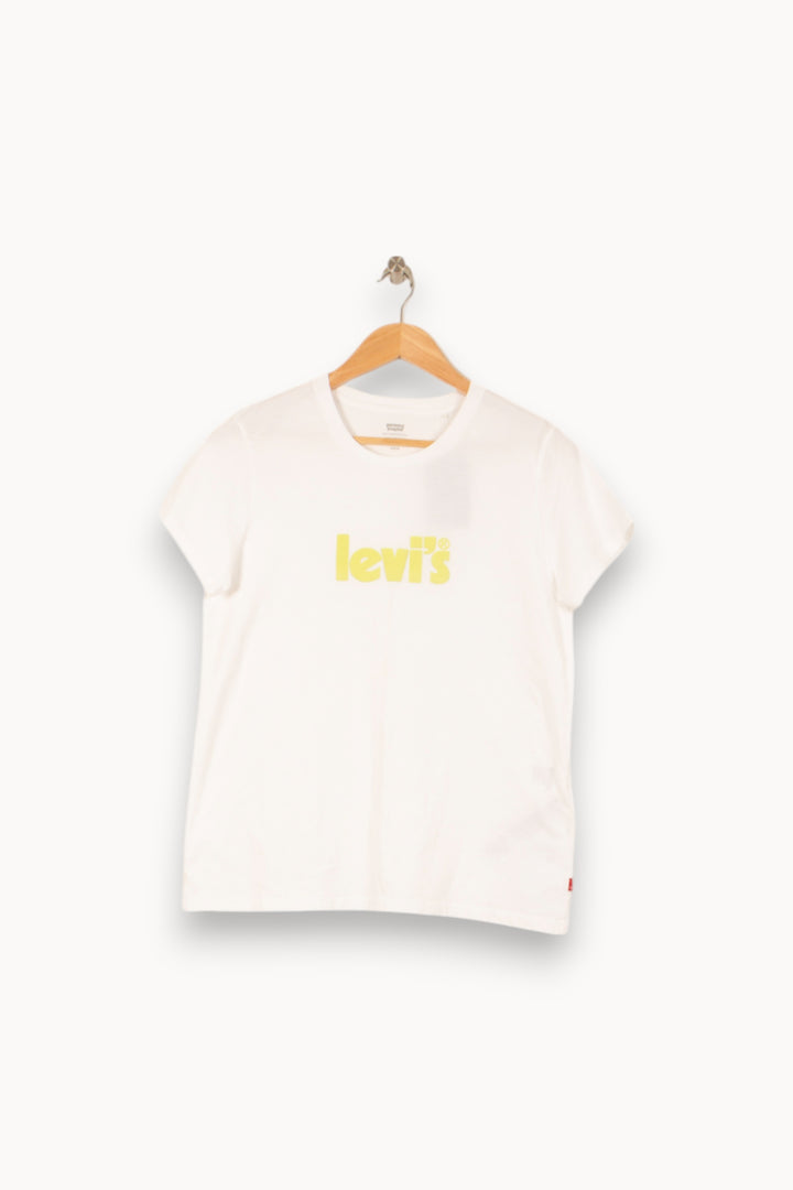Tee-shirt Blanc - Taille M/38 de la marque Levi's | PARAD53312 - Vendu par Paradigme - Image 2