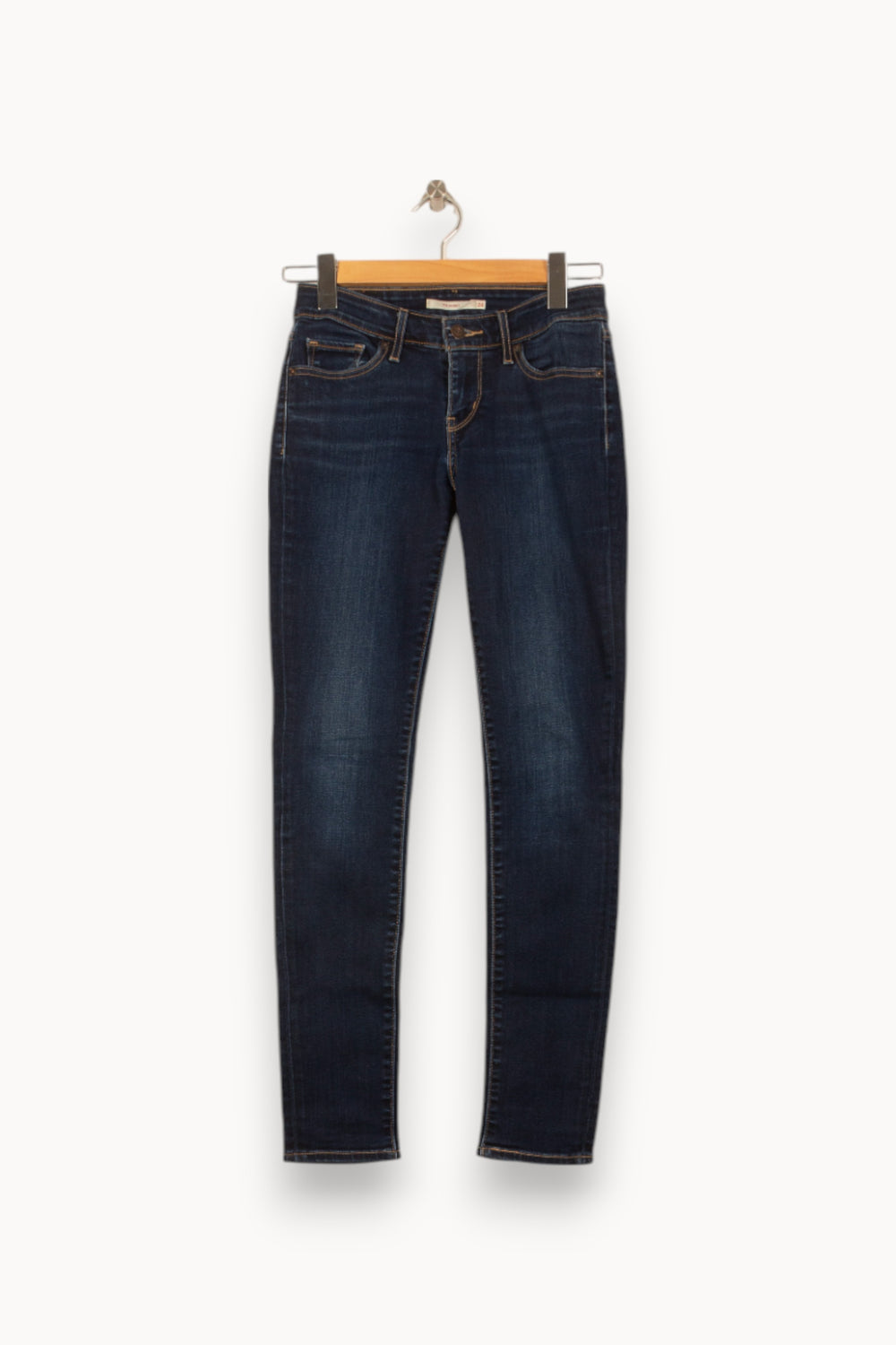Jean Skinny Bleu - Taille S/36 de la marque Levi's | PARAD53313 - Vendu par Paradigme - Image 2