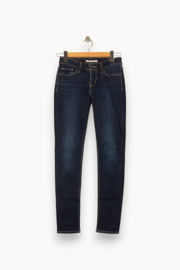 Jean Skinny Bleu - Taille S/36 de la marque Levi's | PARAD53313 - Vendu par Paradigme - Image 2