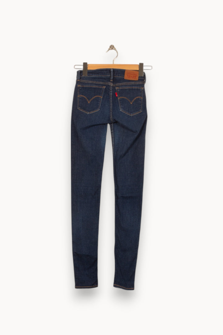 Jean Skinny Bleu - Taille XS/34 de la marque Levi's | PARAD53314 - Vendu par Paradigme - Image 4